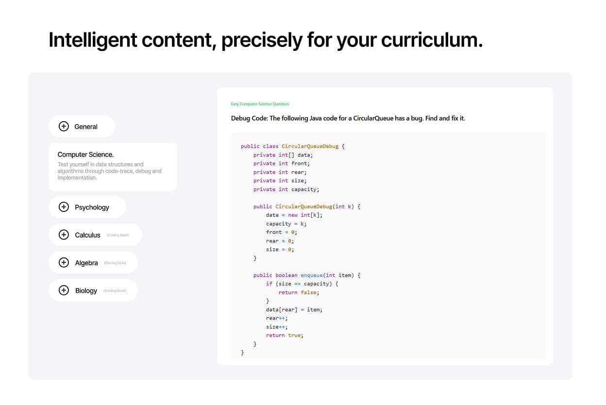 Preview, Landing Page